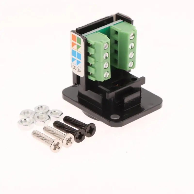 CAT5E RJ45 Shielded Network Module – Solder-Free Connector Network Cable Connector Babs