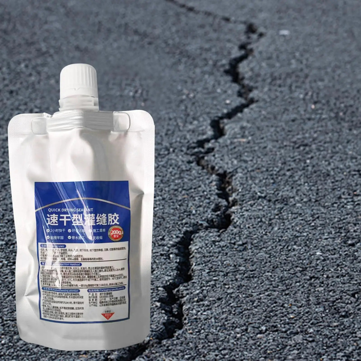Roof Repair Sealant – Waterproof Concrete Crack Filler Caulk Roof Repair Sealant Babs