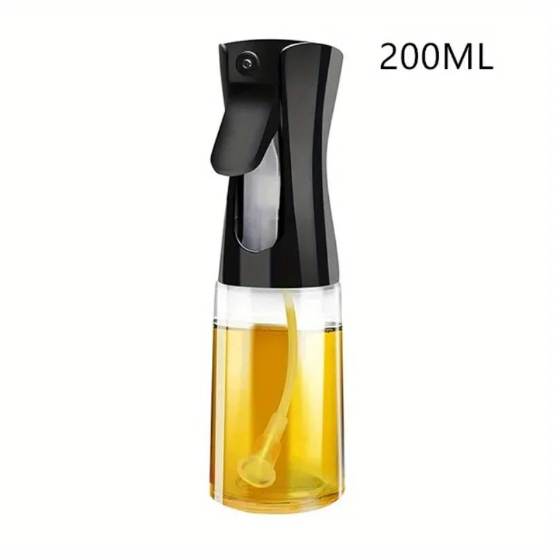 Oil Spray Bottle 200ml/300ml – Kitchen BBQ Baking Sprayer Oil Spray Bottle Babs Black 200ML