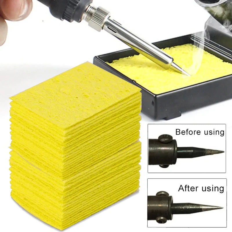 Soldering Iron Tip Cleaning Sponges – 5 to 200 Pack Soldering Tip Cleaner Babs