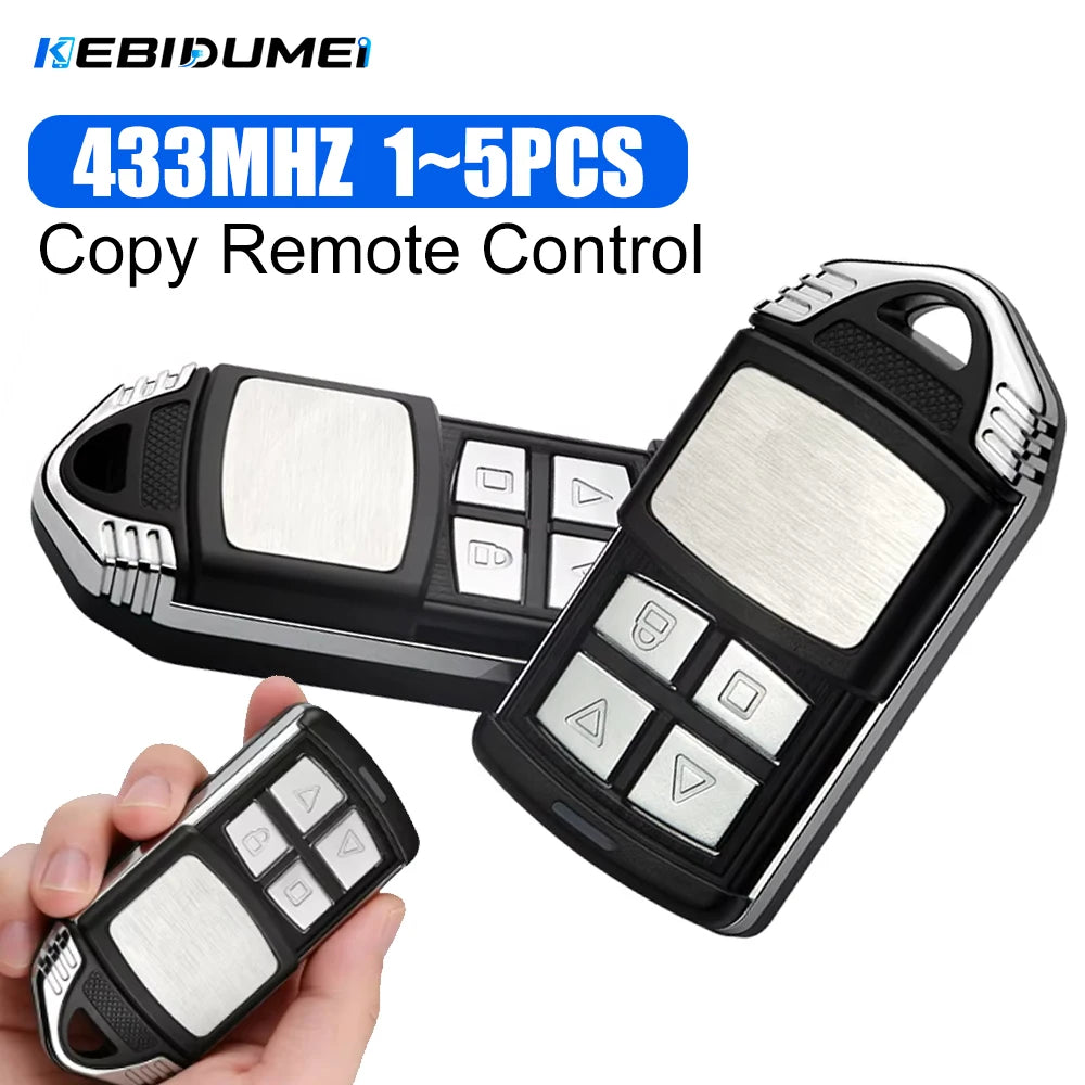 433MHz 4-Channel RF Remote Control Duplicator for Gate & Garage RF Remote Duplicator Babs