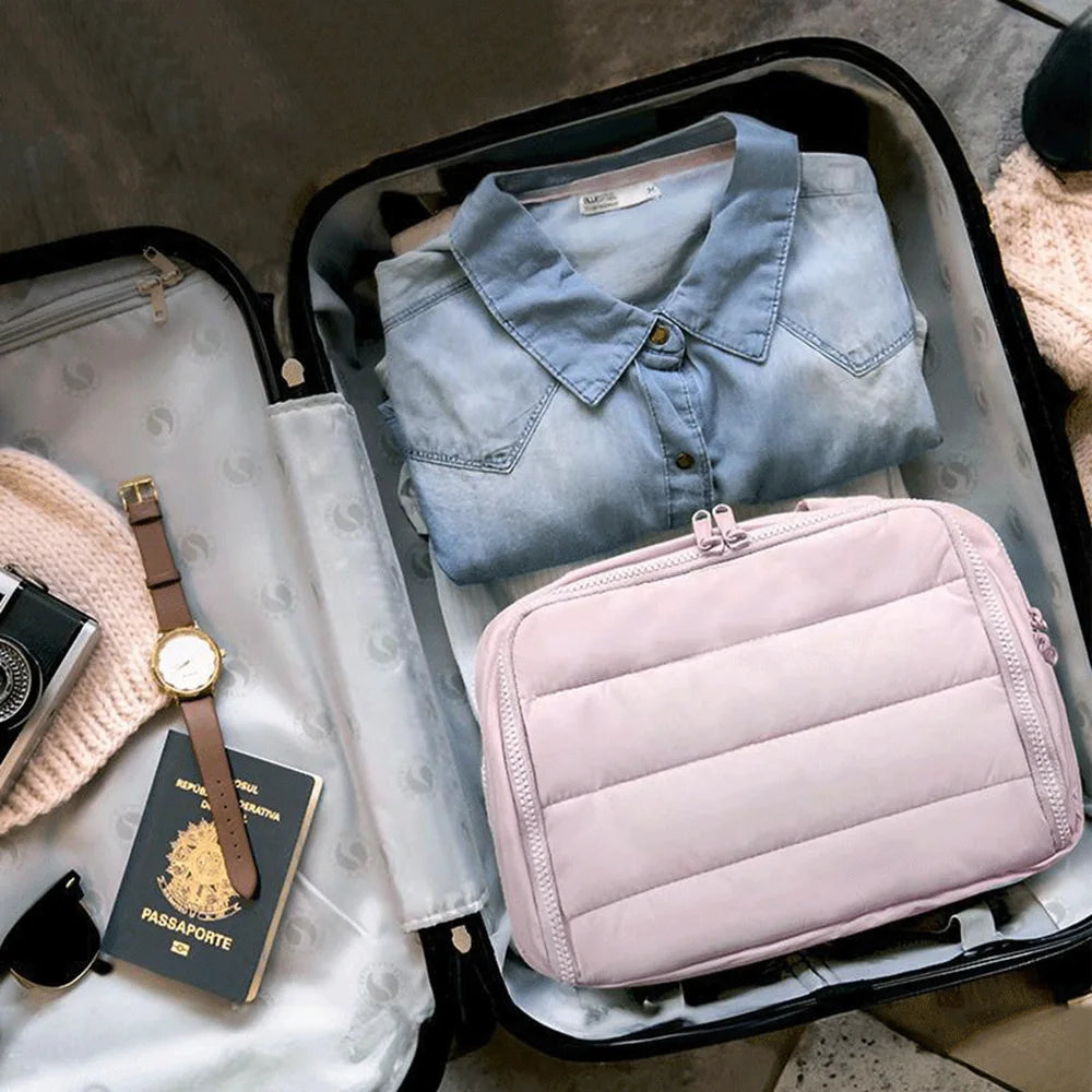 Large Waterproof Travel Toiletry & Makeup Organizer Bag Travel Toiletry Bag Babs