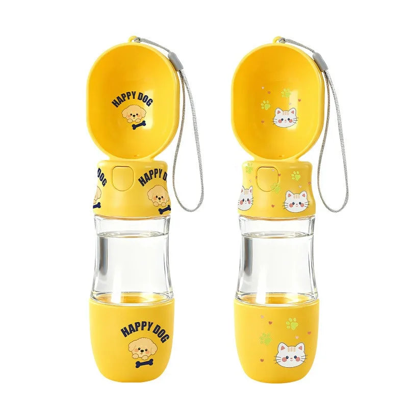 Portable Pet Water Bottle Travel Cup – Leak Proof for Dogs & Cats Pet Travel Bottle Babs
