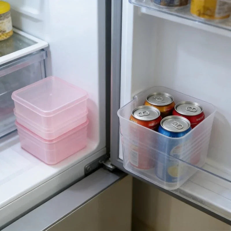 2-Pack Food Grade Fridge Door Organizer & Storage Bins Fridge Storage Organizer Babs