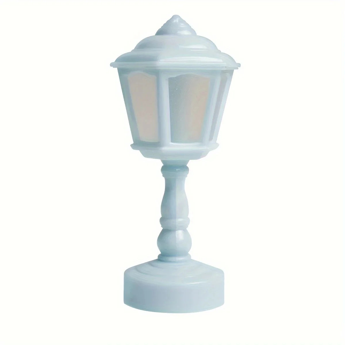 Geometric Flower Bud LED Touch Table Lamp | Night Light LED Table Lamp Babs Blue