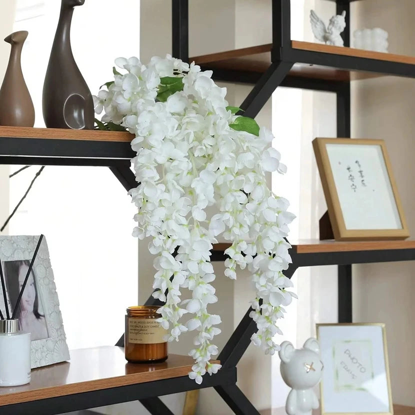 Artificial Silk Orchid Garland – Wedding & Home Wall Decor Artificial Flower Garland Babs
