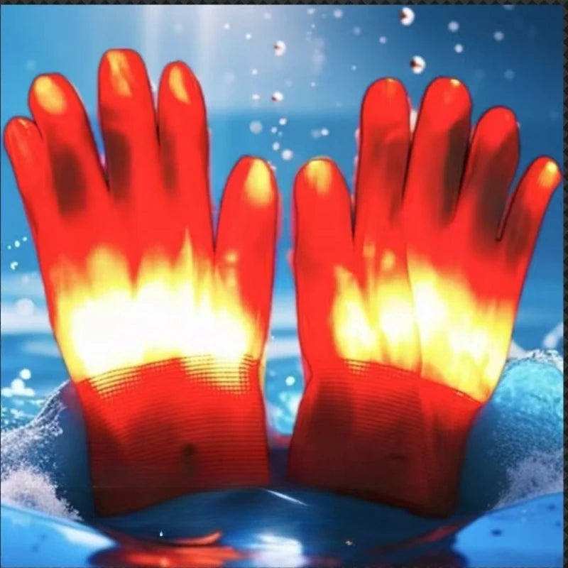 LED Light-Up Glow Gloves – Rave Party Halloween Cosplay LED Costume Gloves Babs