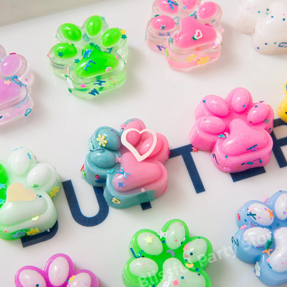 Mini Cat Claw Squishy Fidget Toys – Kids Party Favors & Gifts Squishy Fidget Toy Babs