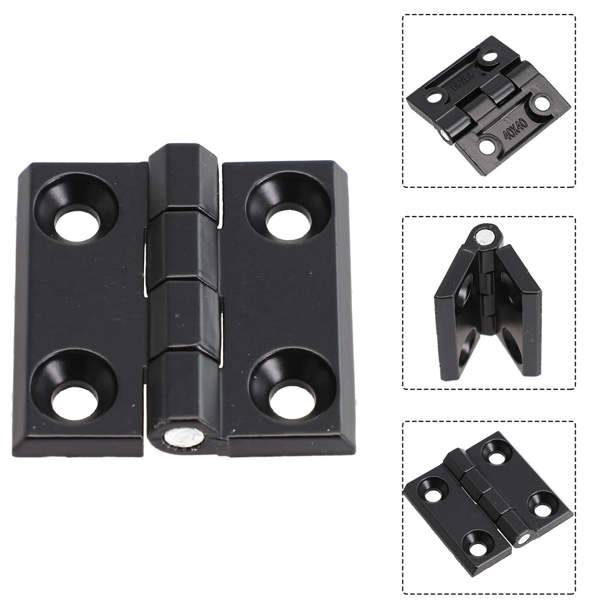 Black Zinc Alloy Butt Hinges 40/50/60mm – Cabinet & Furniture Furniture Butt Hinges Babs