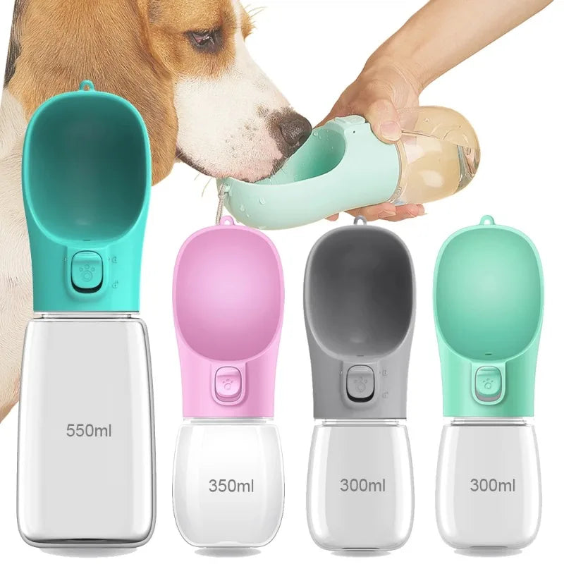 Portable Leakproof Pet Water Bottle for Dogs & Cats – Travel Pet Water Bottle Babs