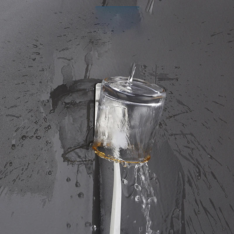 Wall Mounted Stainless Steel Toothbrush & Cup Holder Toothbrush Cup Holder Babs