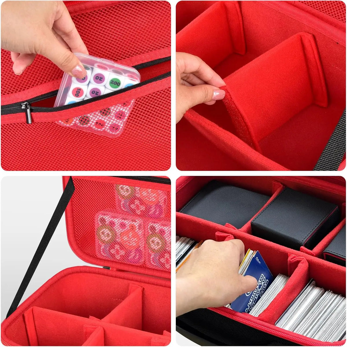 Trading Card Storage Case – MTG, TCG & Yu-Gi-Oh Deck Bag Trading Card Case Babs