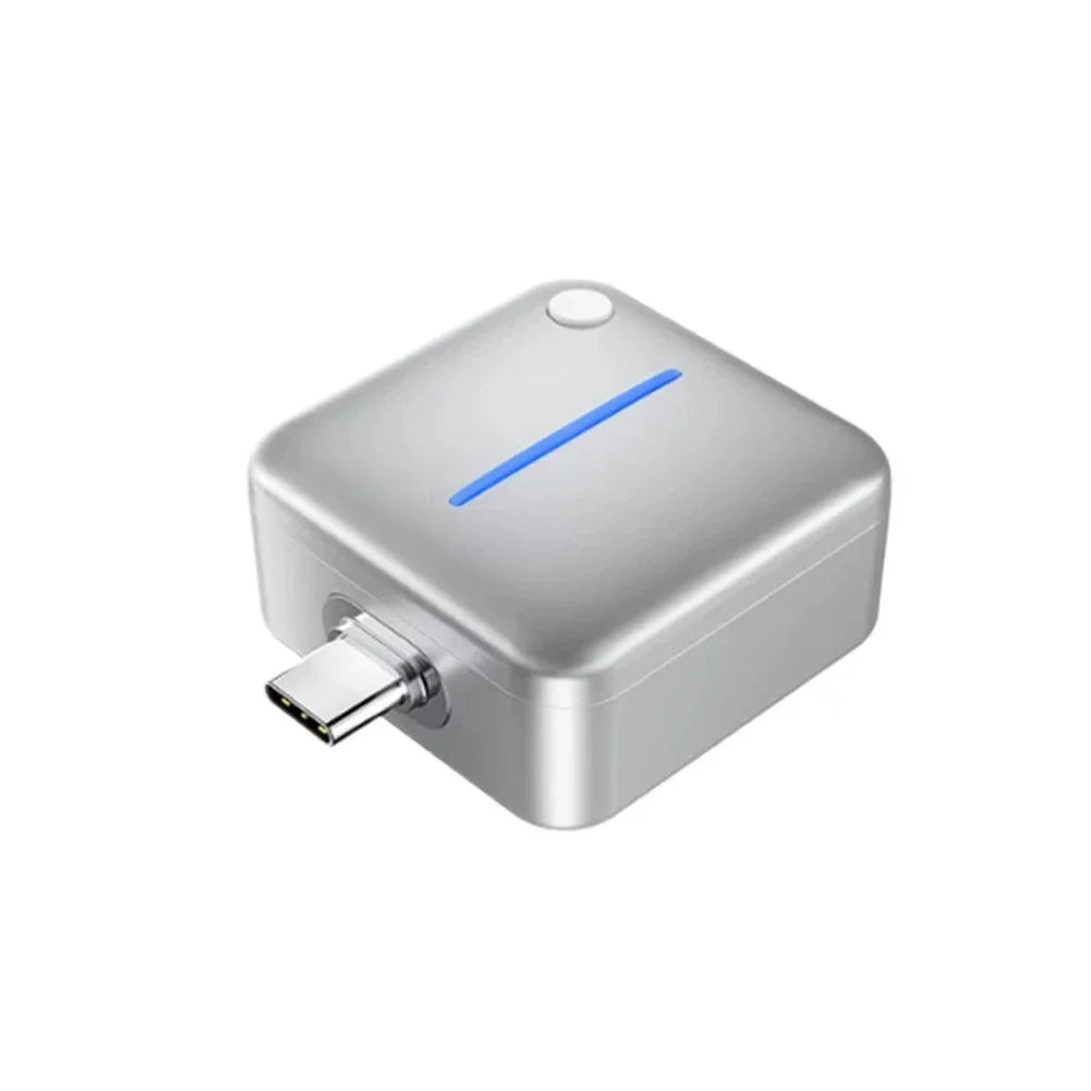 140W USB-C Smart Fast Charging Adapter – Auto Power Cut Off USB-C Fast Charger Babs Silver Adapter