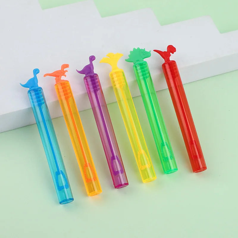 Dinosaur Bubble Tubes – Kids Party Favors 10/20/30 Pcs Bubble Toy Favors Babs