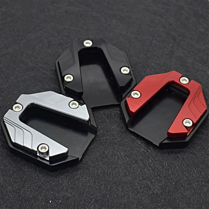Aluminum Alloy Motorcycle Kickstand Extender Foot Pad Kickstand Extender Pad Babs