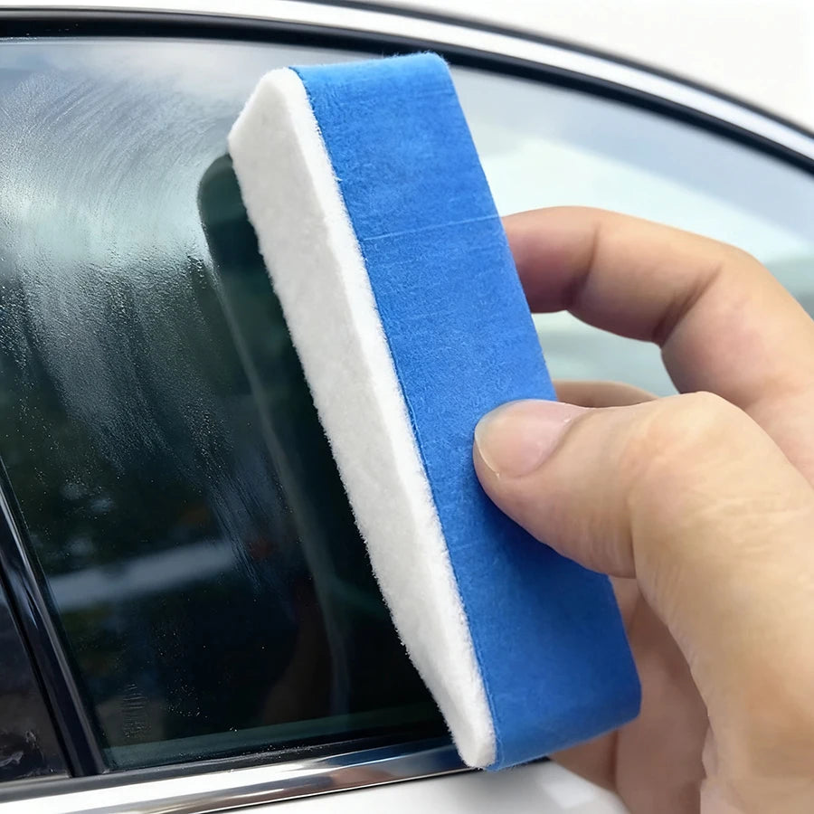 Car Glass Oil Film Cleaning Sponge – 5-Pack Windshield Wiper Car Cleaning Sponge Babs
