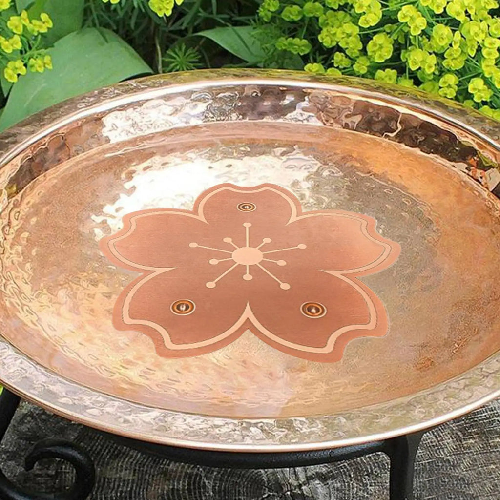 Copper Bird Bath Purification Disk – 3-Point Support Plate Bird Bath Disk Babs