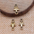 100Pcs Mini Star Connector Charms for DIY Bracelet & Necklace Jewelry Making Charms Babs Golden