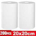 Disposable Non-Woven Kitchen Cleaning Cloths – 50/100 Pack Disposable Cleaning Cloths Babs White- 200PCS