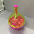 Interactive Cat Treat Ball Tumbler Slow Feeder Toy Cat Treat Feeder Toy Babs Tumbler Red1