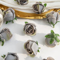 30/60pcs Silk Rose Heads for Wedding, Party & Home Décor DIY Artificial Silk Flowers Babs color3 30 pcs