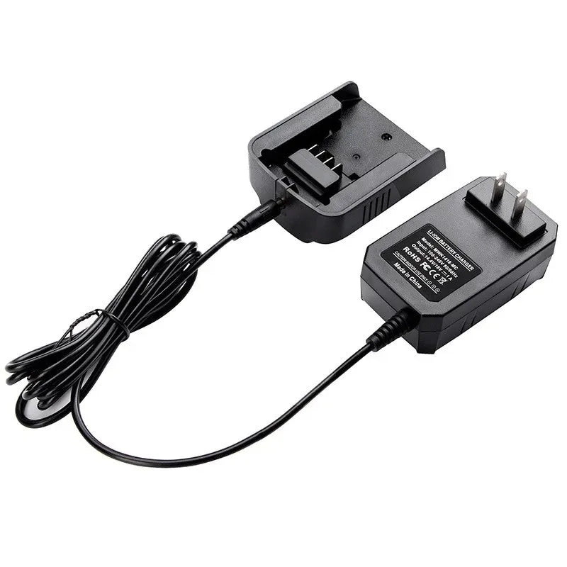 Li-ion Battery Charger for Milwaukee 14.4–18V | US/UK/EU Plug Battery Charger Babs