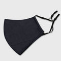 Reusable Cotton Face Mask – Breathable, Washable & Stylish Fabric Face Mask Babs Black