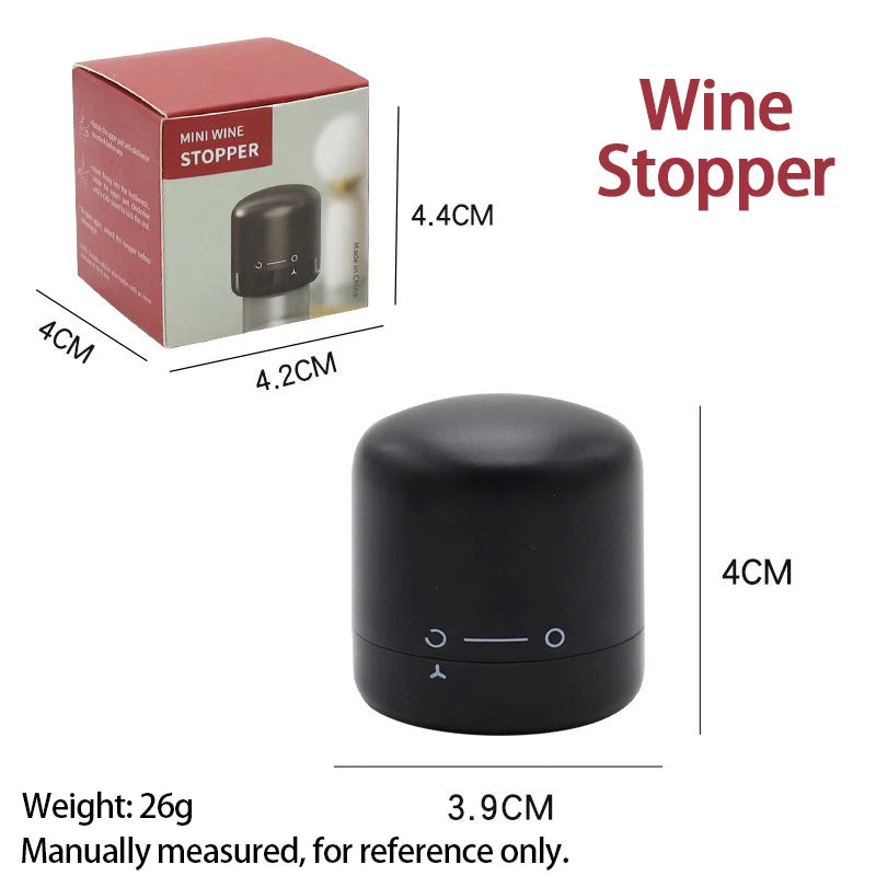 Vacuum Wine & Champagne Bottle Stopper – Eco-Friendly Seal Wine Bottle Stopper Babs 1PC-W