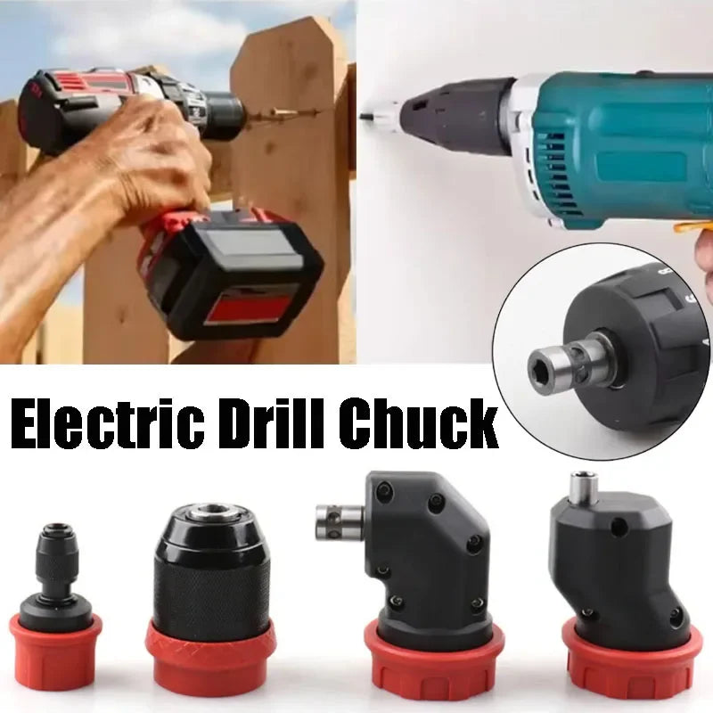 Electric Drill Conversion Chuck – Quick Release Hex Shank Adapter Drill Chuck Adapter Babs