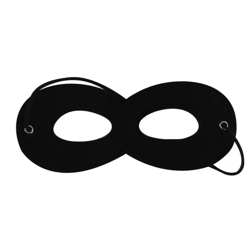 Felt Eye Mask for Kids & Adults – Party Masquerade Costume Costume Mask Babs Black