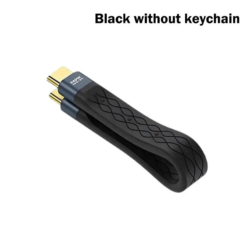 USB4 40Gbps Type-C Cable – PD 240W & 8K Video Keychain USB4 Type-C Cable Babs A1 without keychain