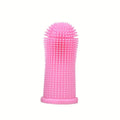 3-Pack Soft Pet Toothbrush for Dogs & Cats | Dental Care Pet Toothbrush Set Babs Pink-3pcs