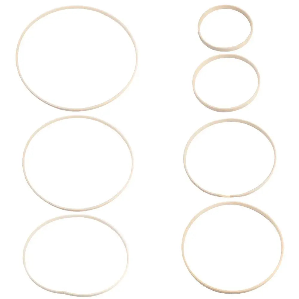 Bamboo Hoop Ring 10–30cm | Wreath & Craft Frame Bamboo Craft Hoop Babs
