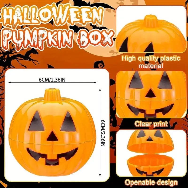 Mini Halloween Pumpkin Candy Boxes 20/40 Pcs – Party Favors Halloween Party Favors Babs