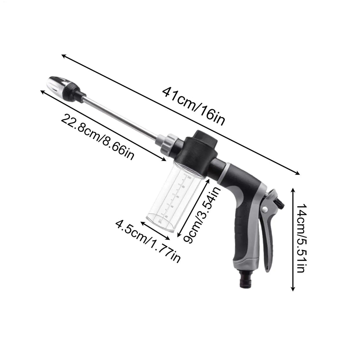 High Pressure Washer Wand 360° Rotating Hose | Garden & Car Pressure Washer Wand Babs