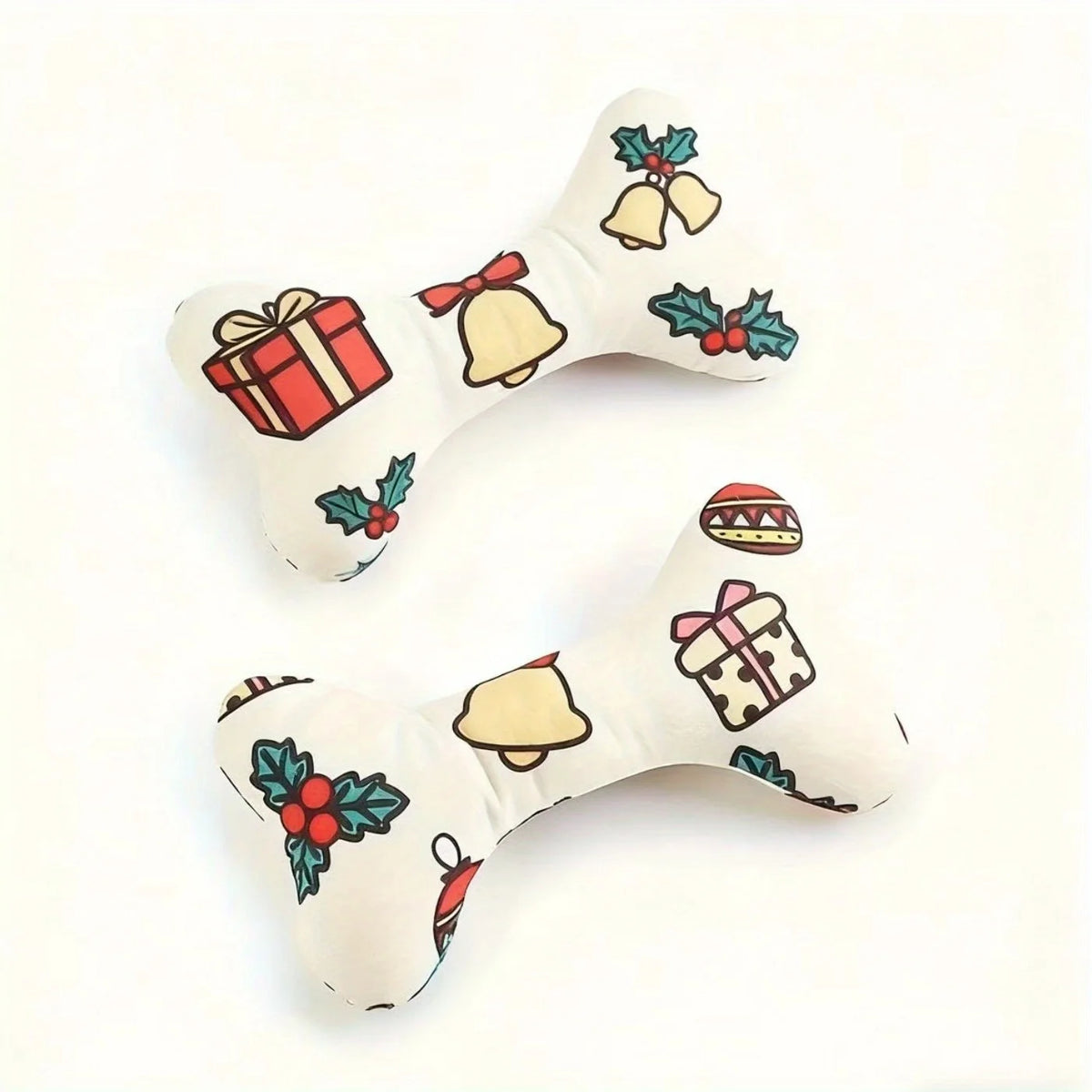 Dog Bone Plush Chew Toy Set for Small & Medium Dogs Plush Dog Toy Set Babs
