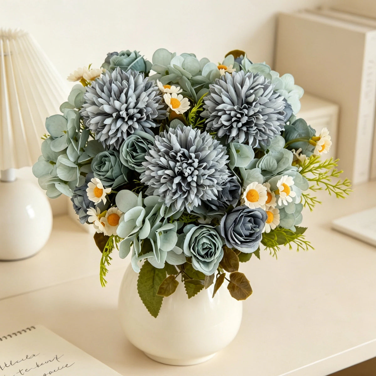 Artificial Chamomile Bouquet for Wedding, Home & Party Décor Artificial Flower Bouquet Babs