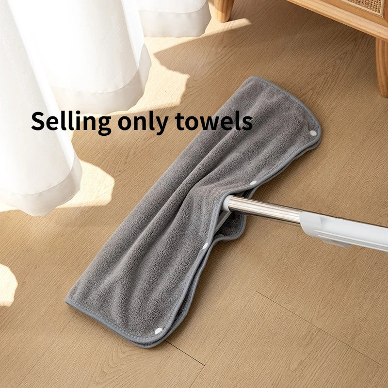 2PCS Coral Velvet Mop Replacement Pads – Thick & Absorbent Mop Replacement Pad Babs B 2pcs