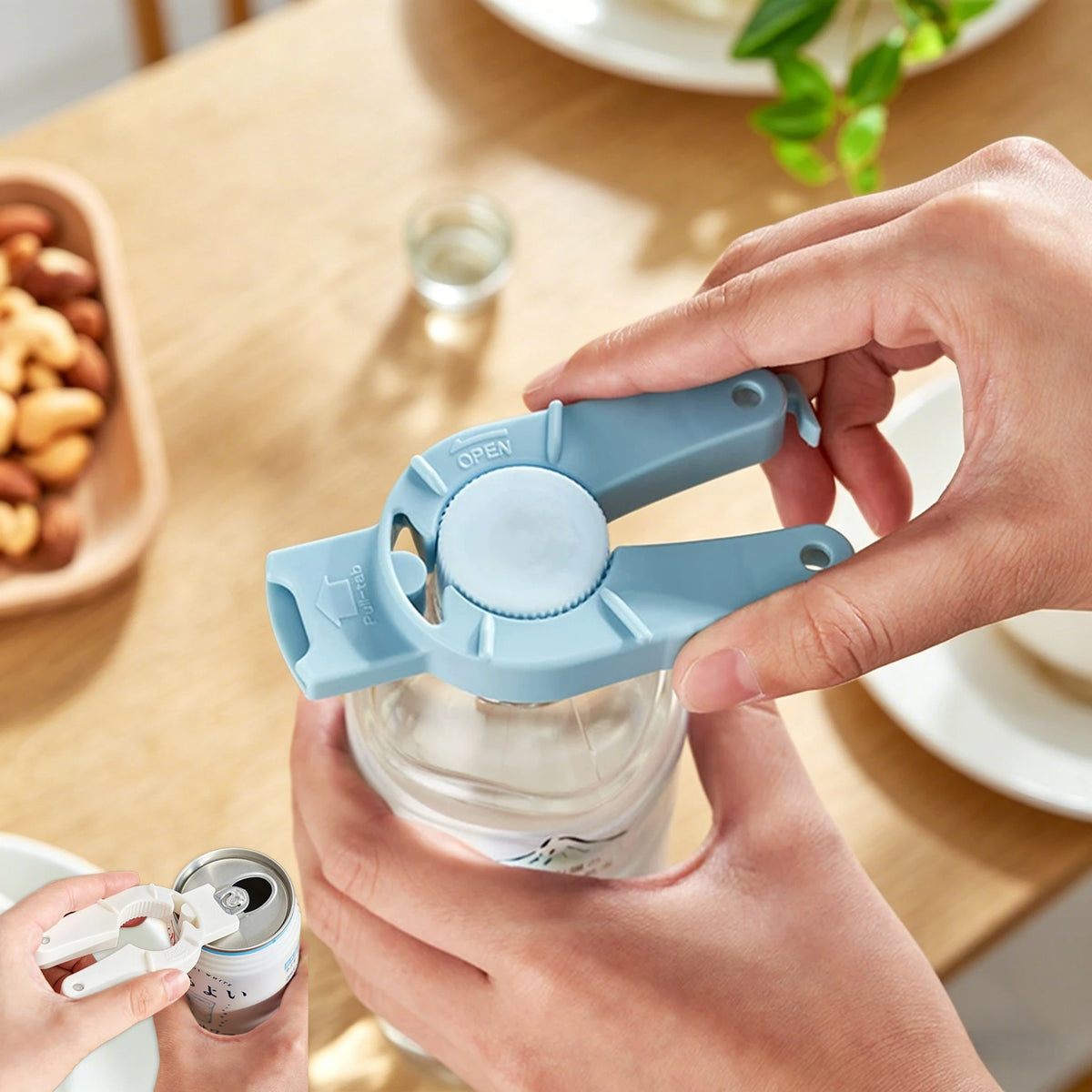 5-in-1 Jar & Bottle Opener – Easy Grip Lid Remover for Seniors Jar & Bottle Opener Babs