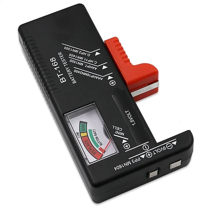 BT-168 Universal Battery Tester – AA AAA C D 9V Checker Battery Tester Babs