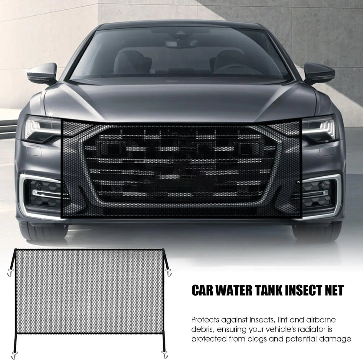 Car Radiator Grill Mesh Net – Anti-Insect & Debris Guard Car Radiator Mesh Guard Babs