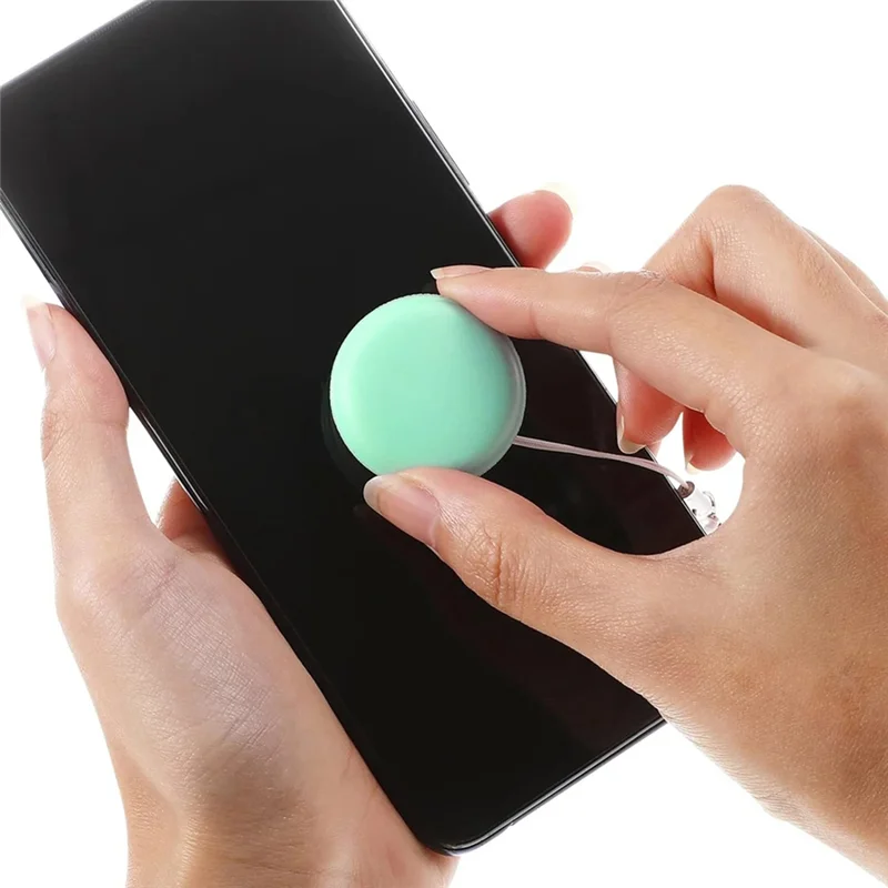 Macaron Screen Cleaner Pendant – 4-Pack Microfiber Wipe Screen Cleaner Pendant Babs