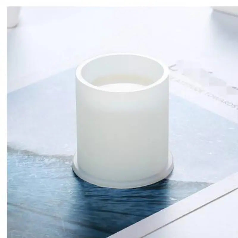 Silicone Resin Mold – DIY Dried Flower Pen Holder Craft Mould Resin Craft Mold Babs round