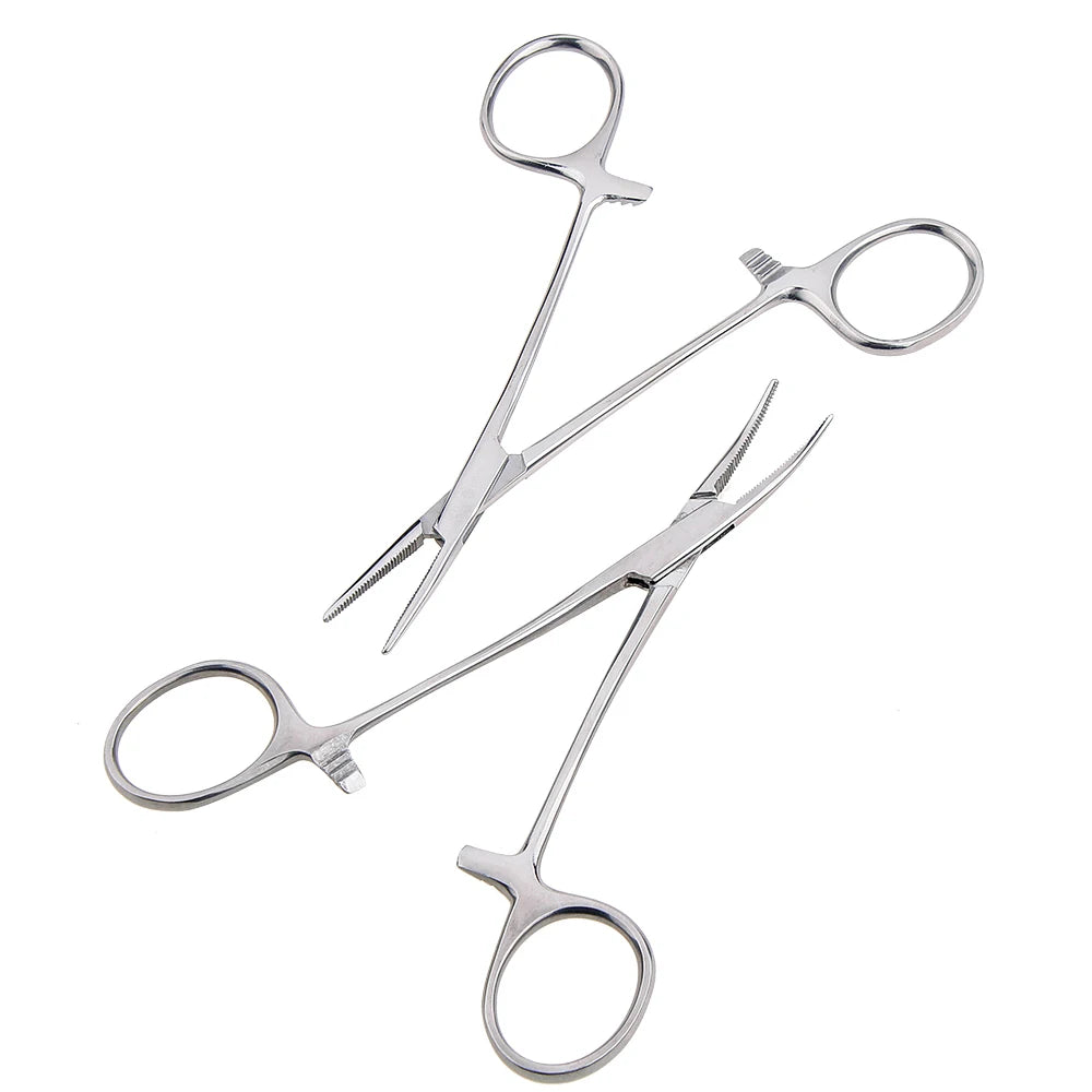 Stainless Steel Straight & Curved Locking Forceps Clamps Locking Forceps Clamps Babs