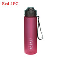 750ml Leak-Proof Sports Water Bottle with Straw & Cord Sports Water Bottle Babs Red 1PC 750ml