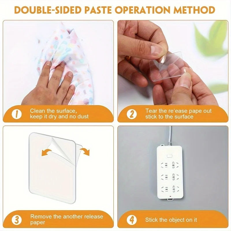 Double-Sided Nano Tape – Waterproof, Clear & Reusable Double-Sided Tape Babs