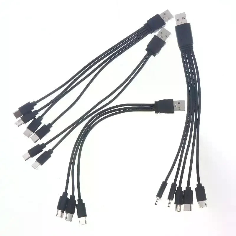 USB to USB-C Multi-Port Splitter Cable 20cm – 2 to 5 Ports USB-C Splitter Cable Babs