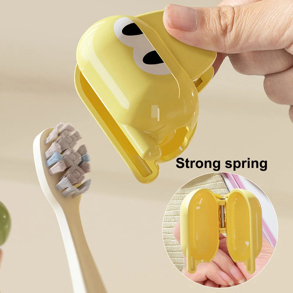 Toothbrush Head Covers – Portable Travel Protector Caps Toothbrush Protector Cap Babs