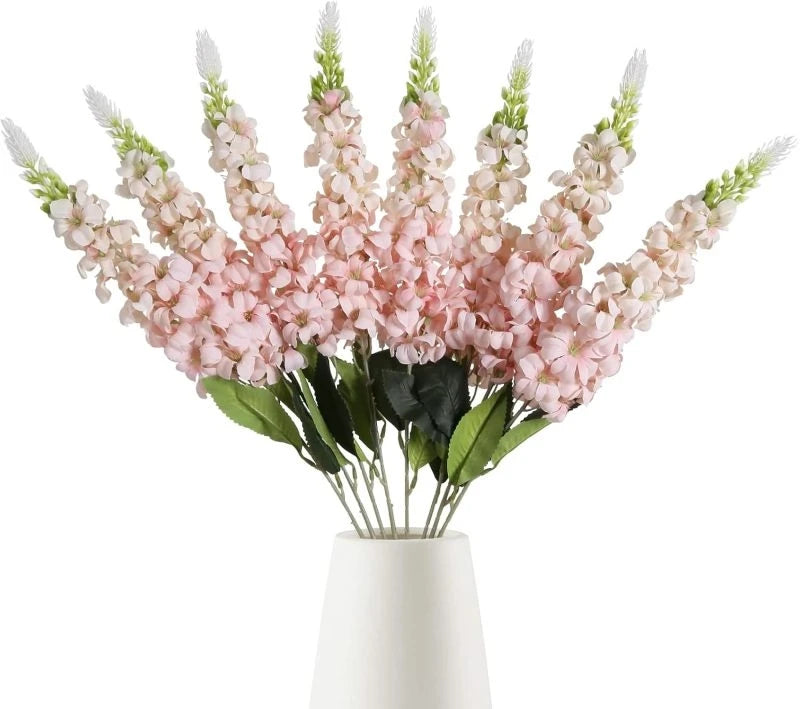 Artificial Hyacinth Silk Flower Garland – Wedding & Home Decor Artificial Flower Garland Babs Pink 2pc