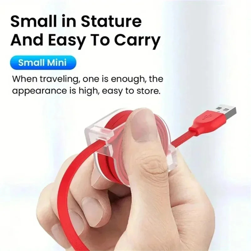 3-in-1 Retractable Charging Cable – Multi-Tip USB Multi-Tip USB Cable Babs
